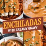 Enchiladas with Creamy Gravy