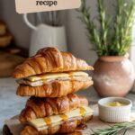 Maple-Dijon Croissant Breakfast Sandwiches Recipe