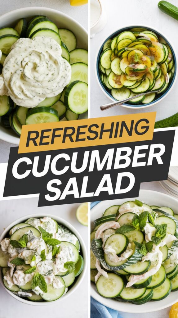 Refreshing Cucumber Salad