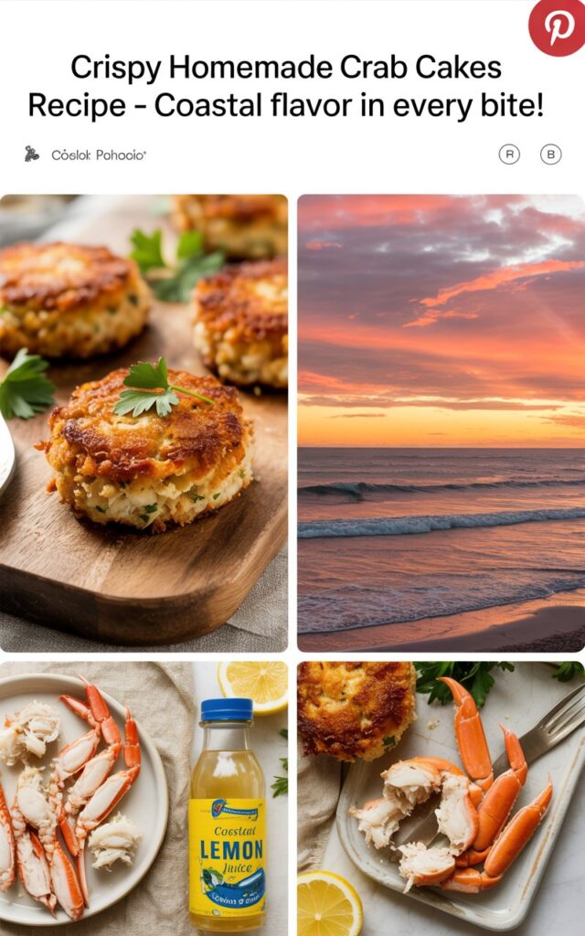 Crispy Homemade Crab Cakes