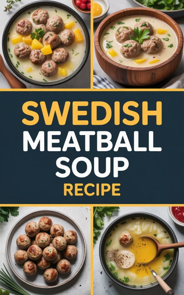 Swedish Meatball Soup Recipe