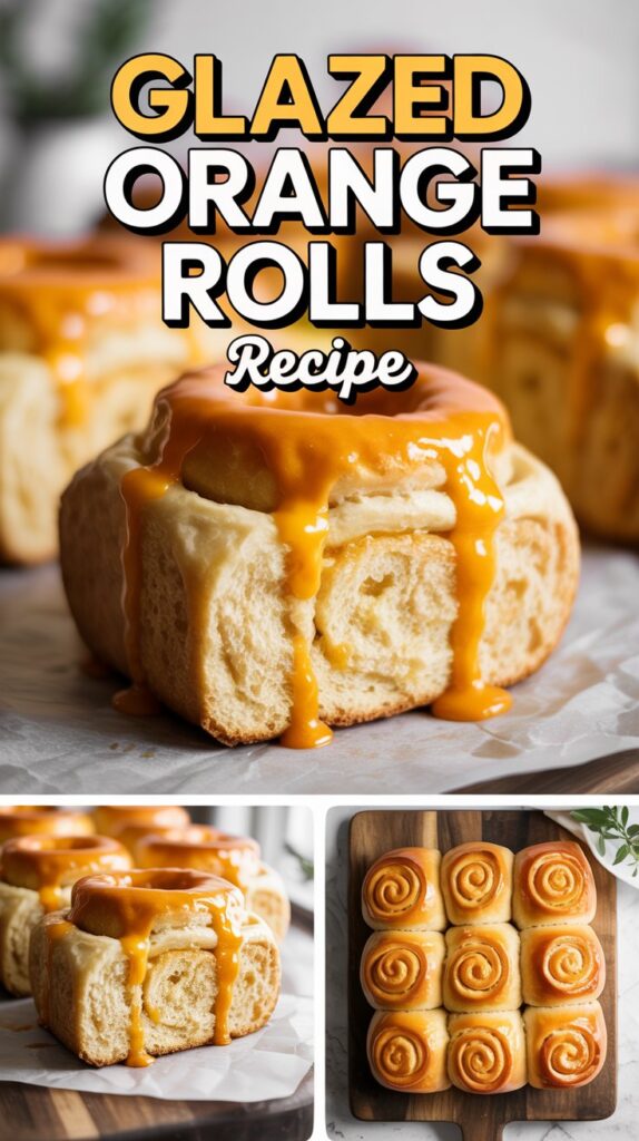 Glazed Orange Rolls Recipe