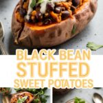 Black Bean Stuffed Sweet Potatoes