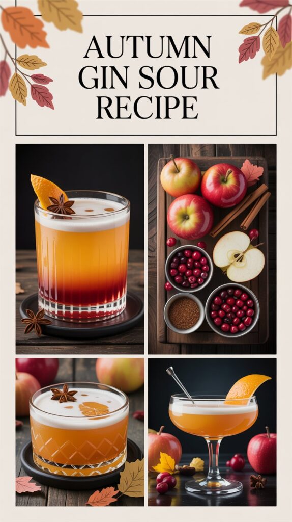 Autumn Gin Sour Recipe