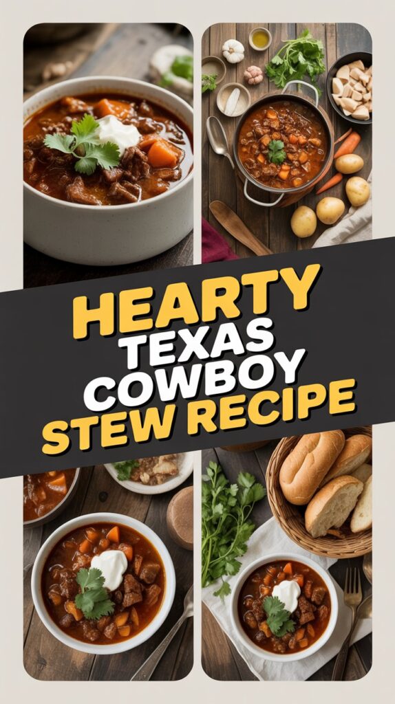 Hearty Texas Cowboy Stew Recipe