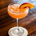 Fresh Peach Daiquiri Bliss