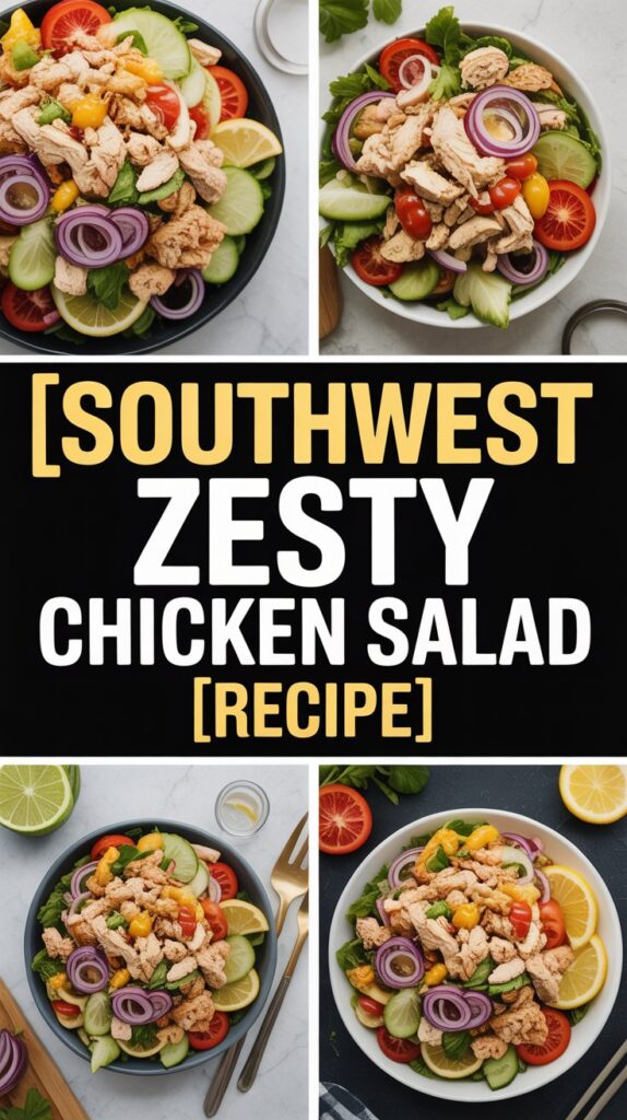Southwest Zesty Chicken Salad Recipe