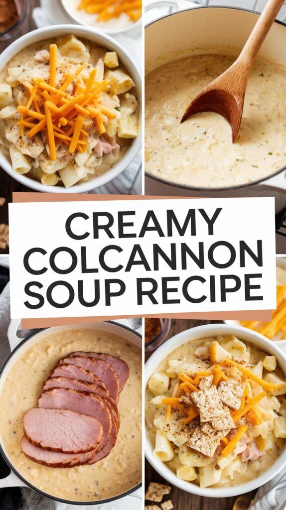 Creamy Colcannon Soup Recipe