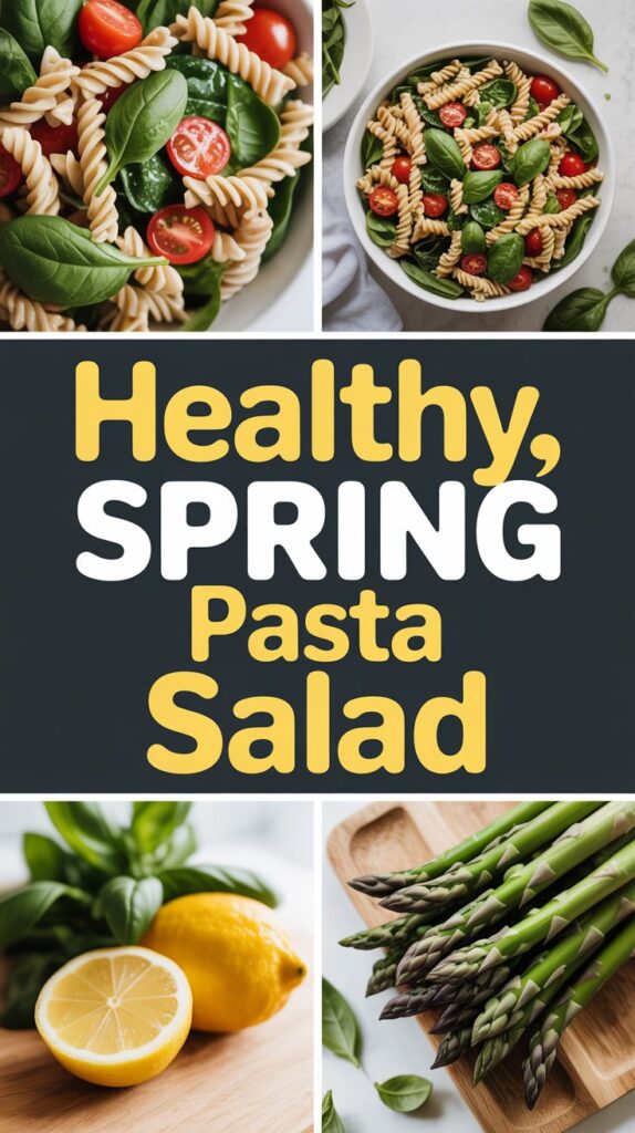 Healthy Spring Pasta Salad