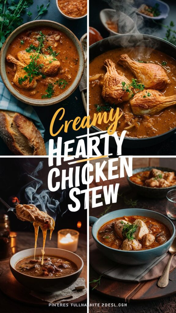 Creamy Hearty Chicken Stew