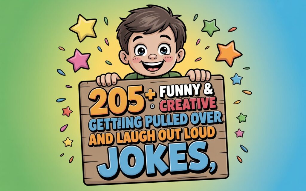 Funny & Creative Getting Pulled Over Jokes