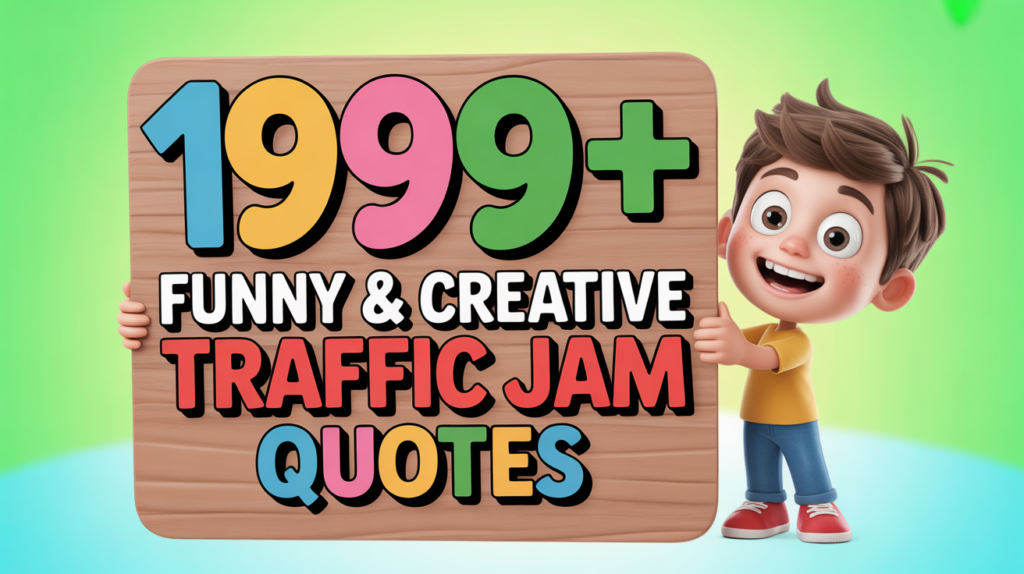 199+ Funny & Creative Traffic Jam Quotes