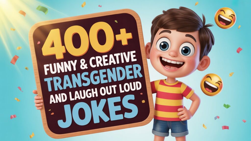 Funny & Creative Transgender Joke