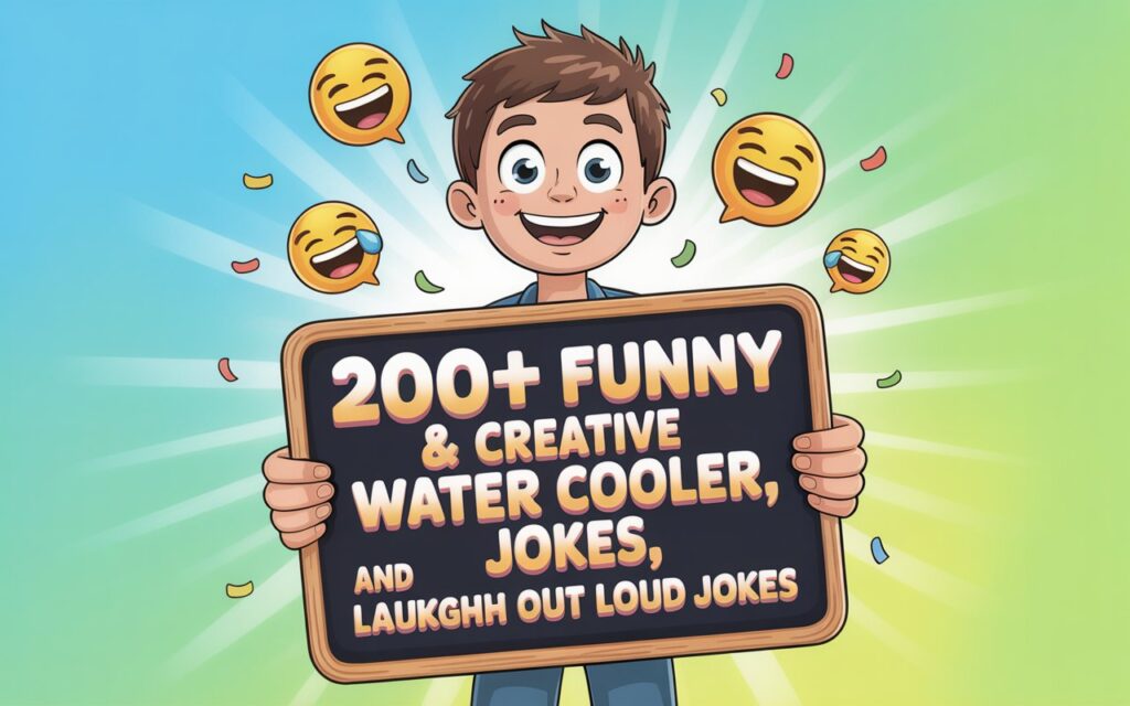 Funny & Creative Water Cooler Jokes