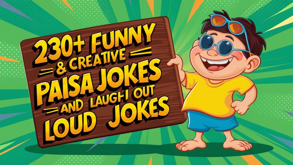 Funny & Creative Paisa Jokes