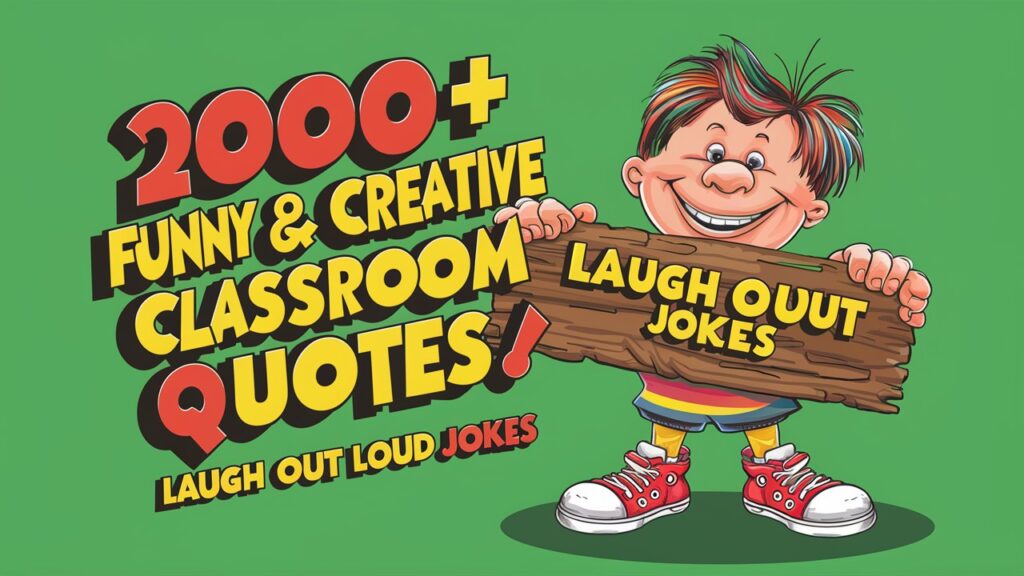 Funny & Creative Classroom Quotes