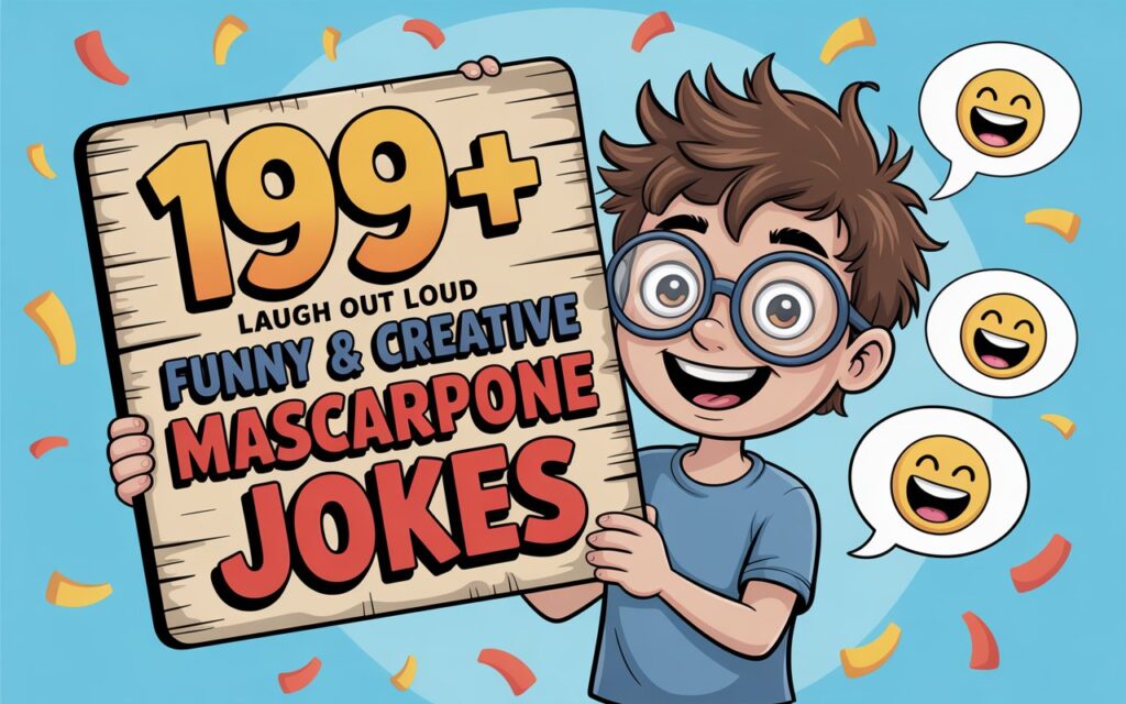 199+ Funny & Creative Mascarpone Jokes