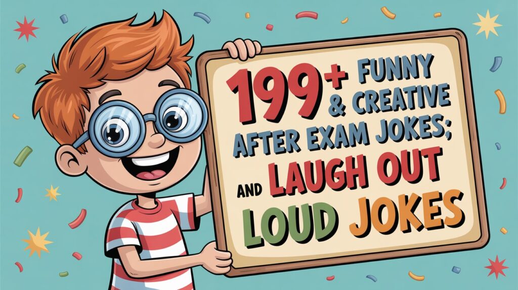 Funny & Creative After Exam Jokes