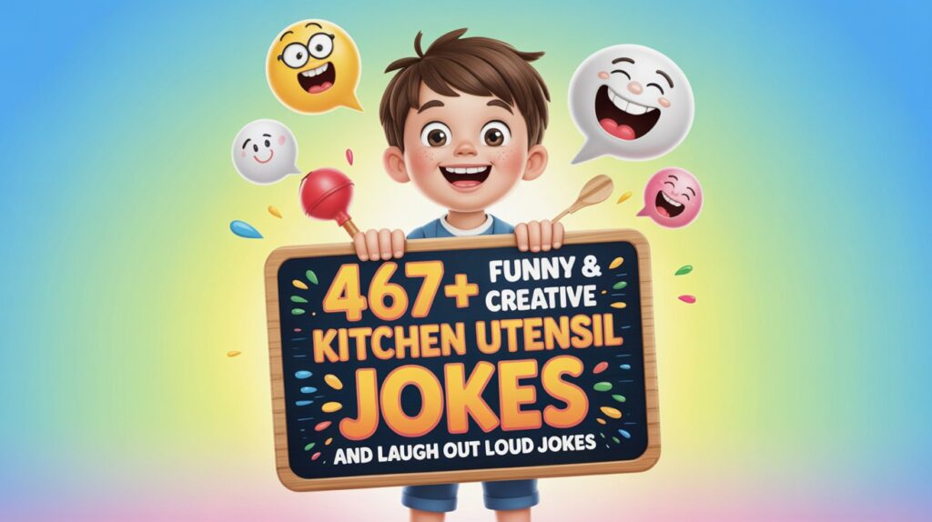 Funny & Creative Kitchen Utensil Jokes