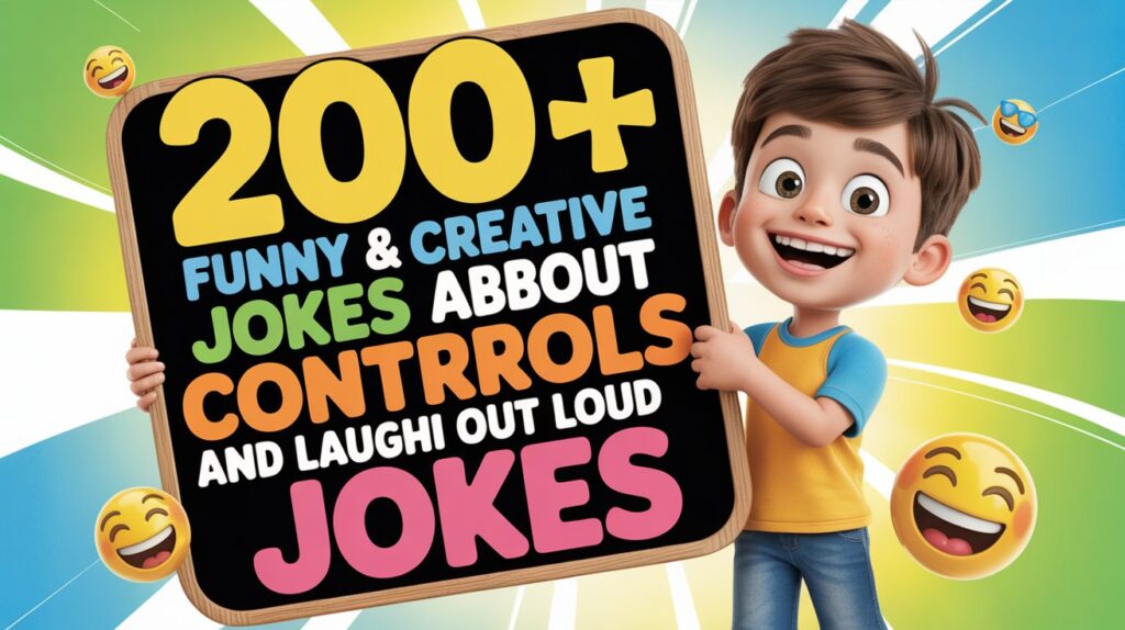 Funny & Creative Jokes About Control Freaks