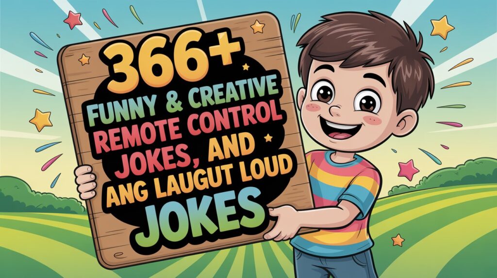 Funny & Creative Remote Control Jokes