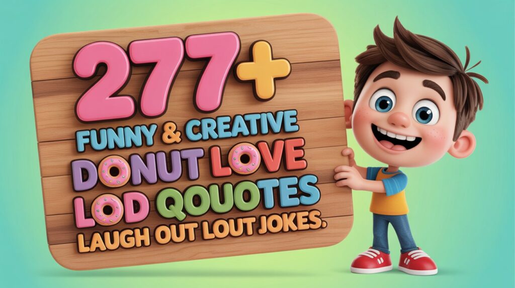 Funny & Creative Donut Love Quotes