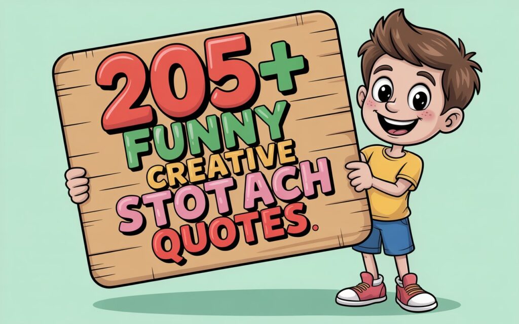 Funny & Creative Stomach Tattoo Quotes