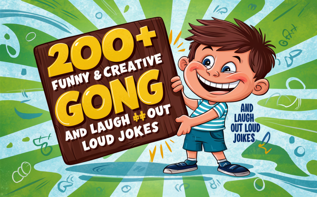 Funny & Creative Gong Jokes