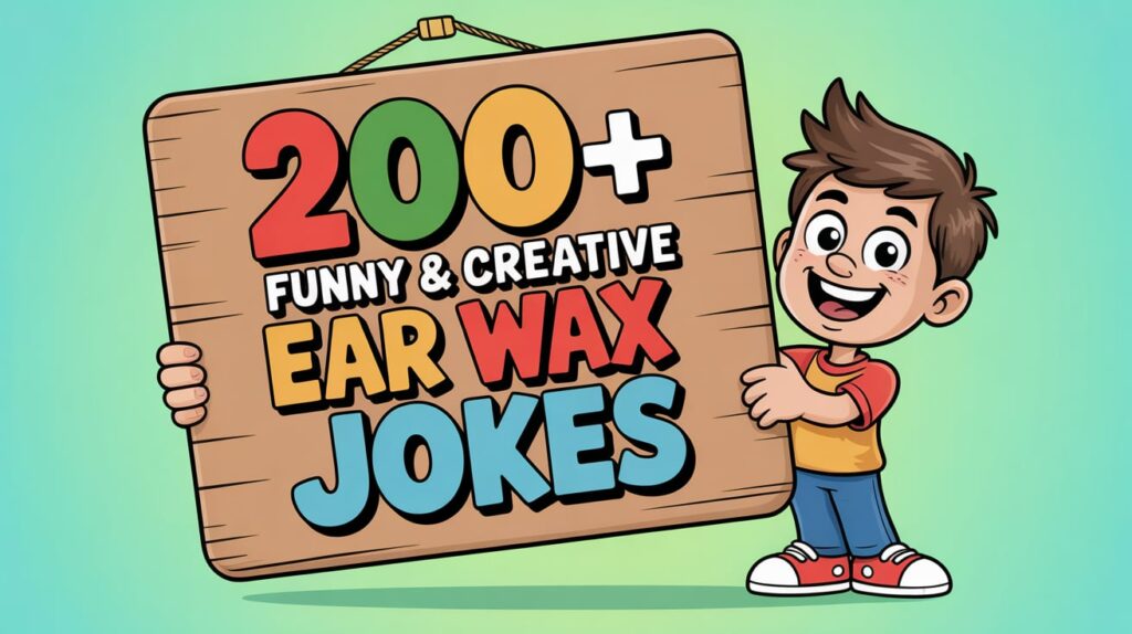 200+ Funny & Creative Ear Wax Jokes