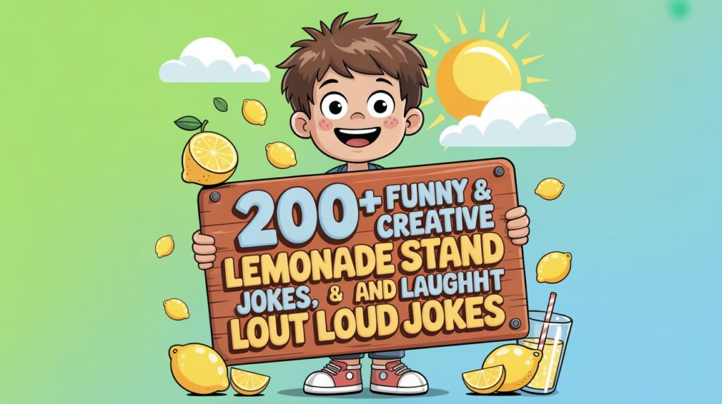 Funny & Creative Lemonade Stand Jokes