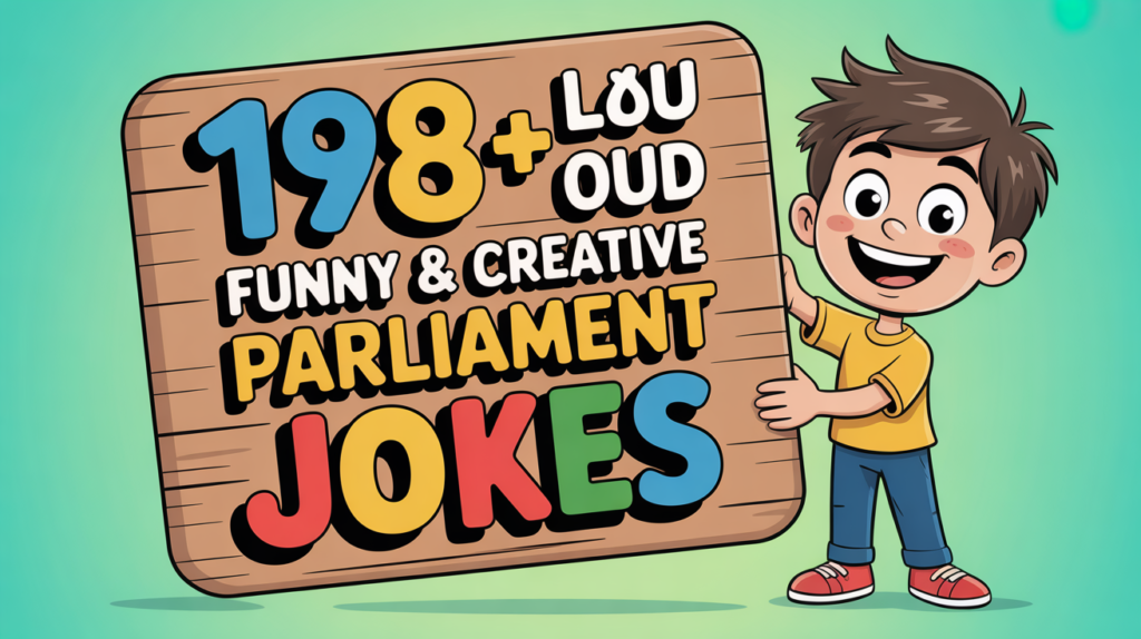 Funny & Creative Parliament Jokes