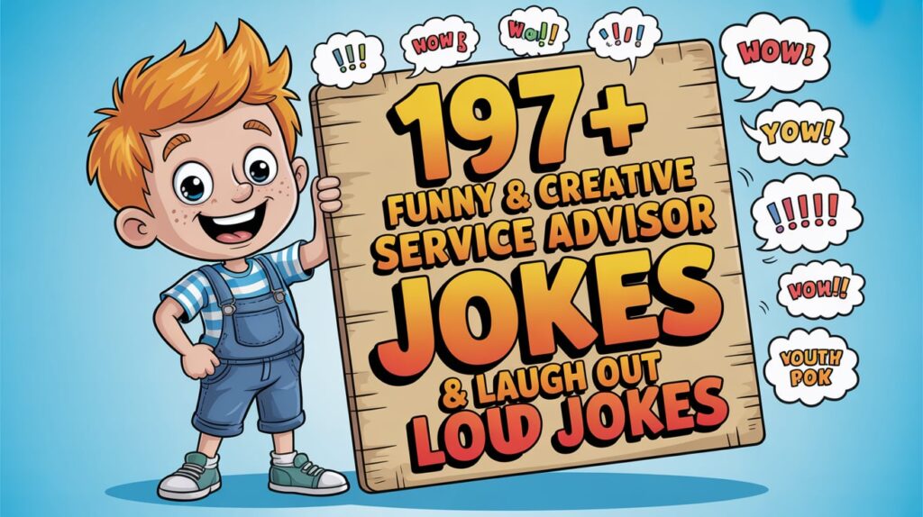 Funny & Creative Service Advisor Jokes