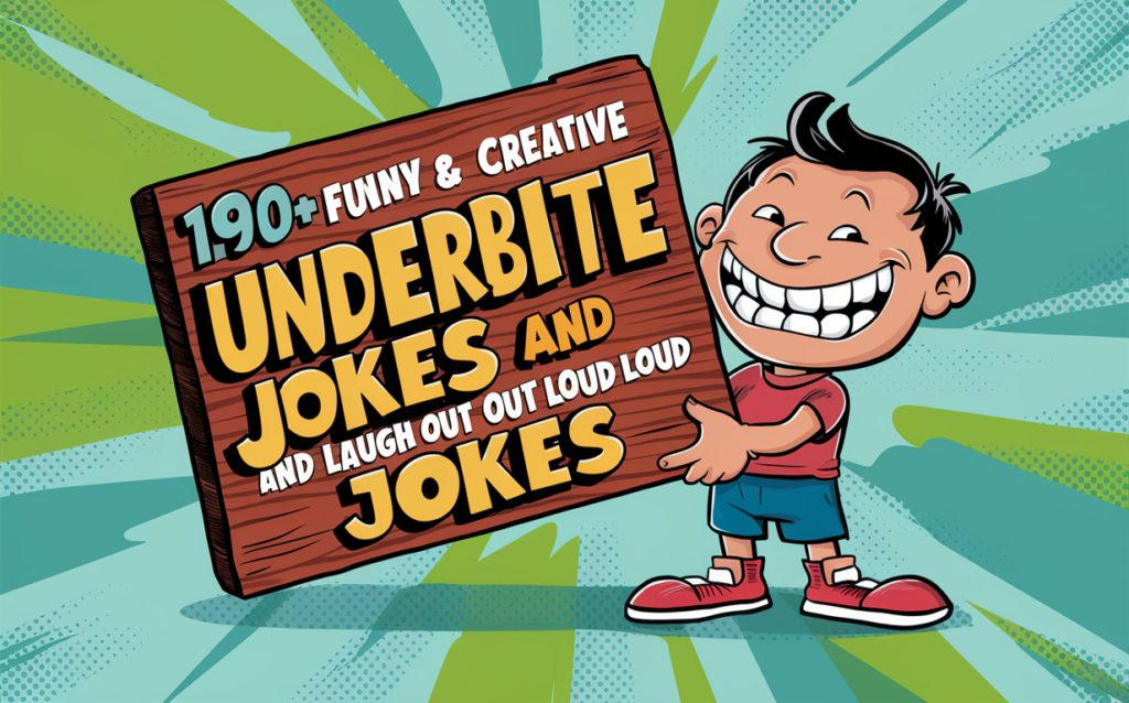 Funny & Creative Underbite Jokes