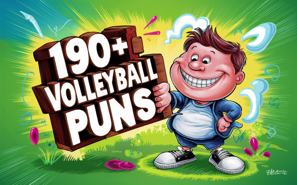 Volleyball Puns