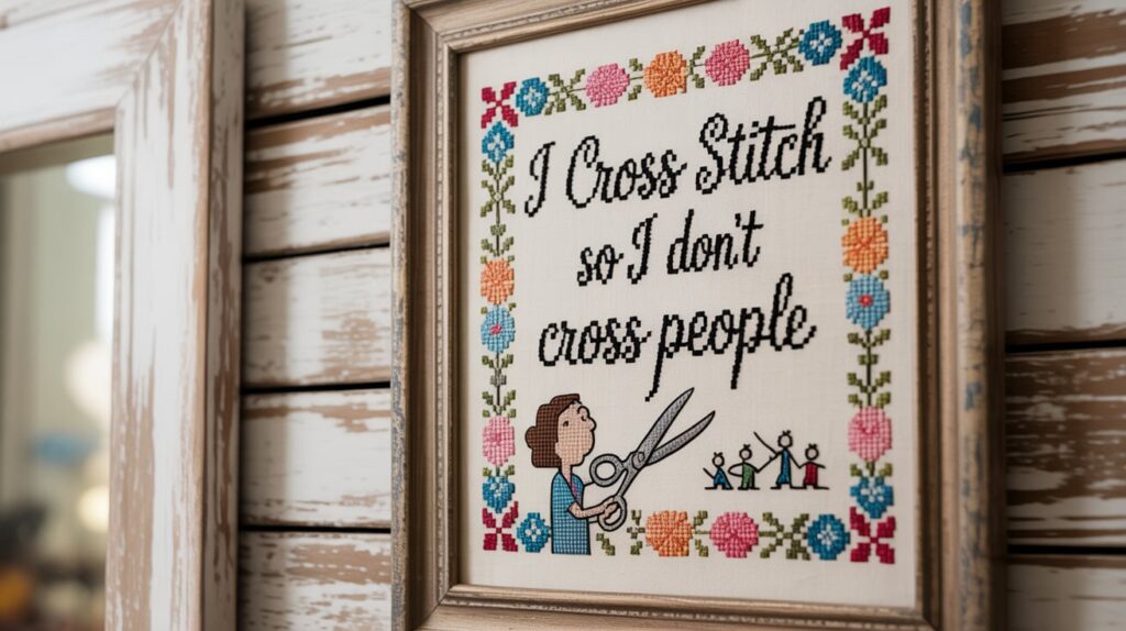 Funny & Creative Cross Stitch Jokes