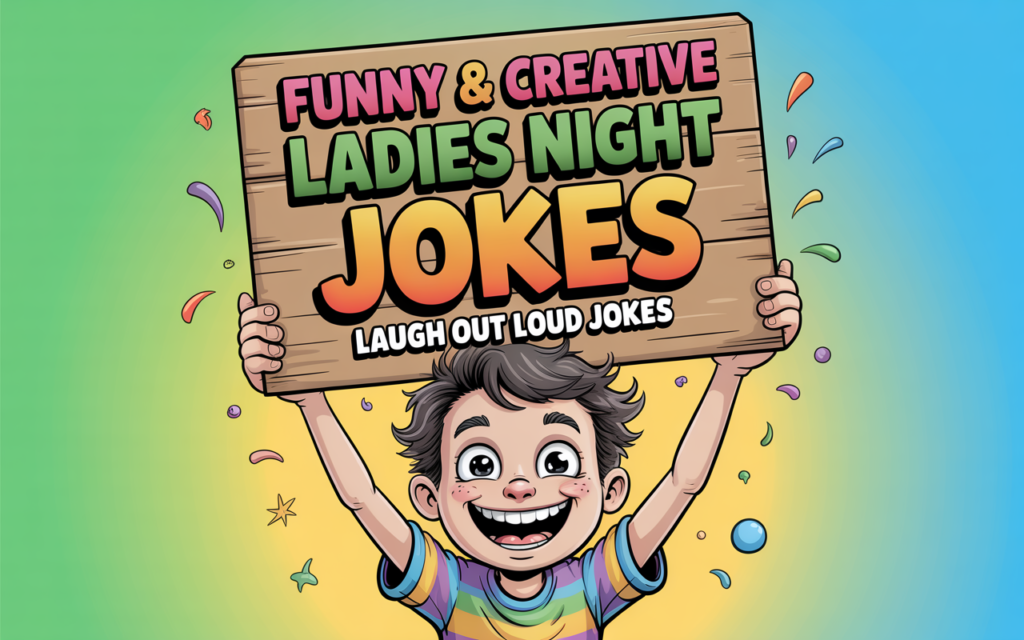 Funny & Creative Ladies Night Speech Jokes