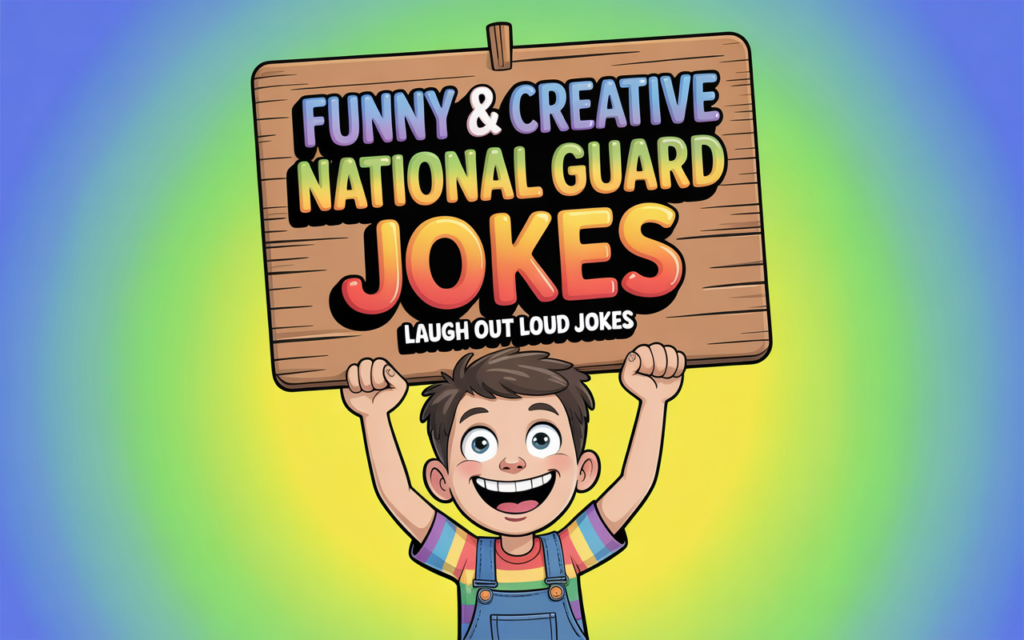 Funny & Creative National Guard Jokes