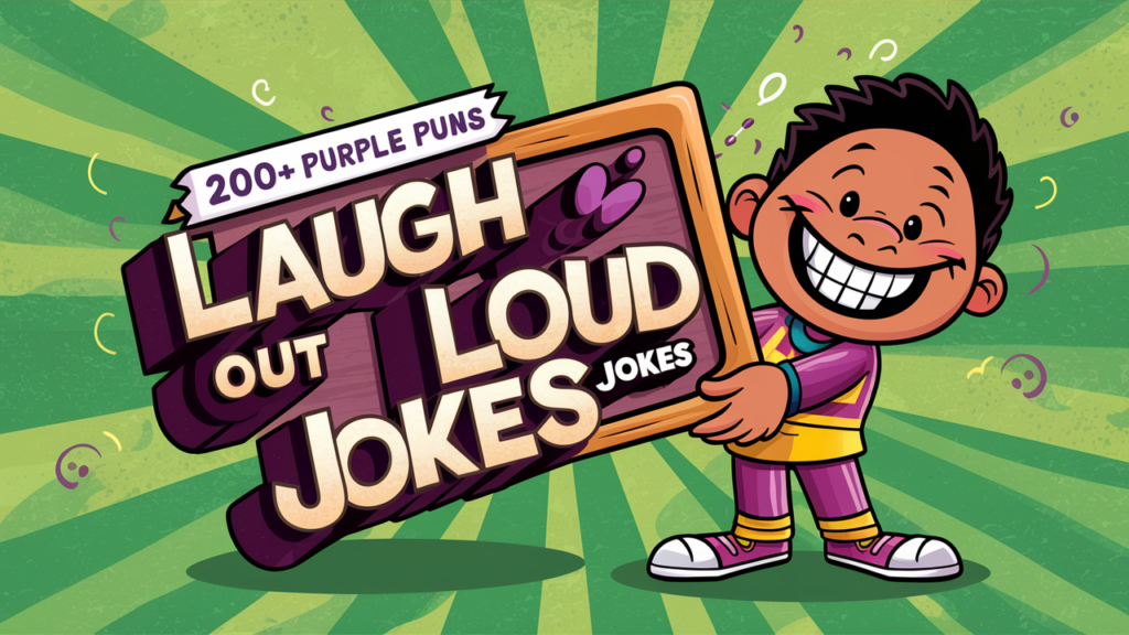 Random & Miscellaneous Purple Puns