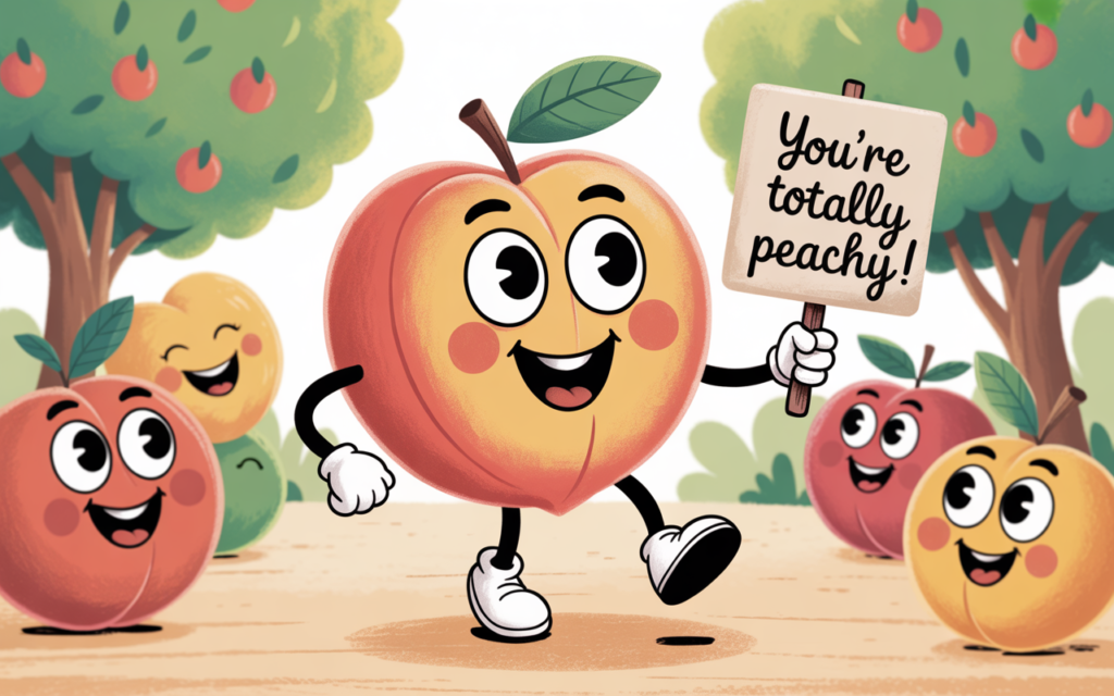 Peach Puns