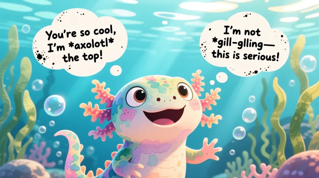 Axolotl Puns
